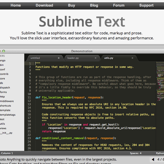 SublimeText 2